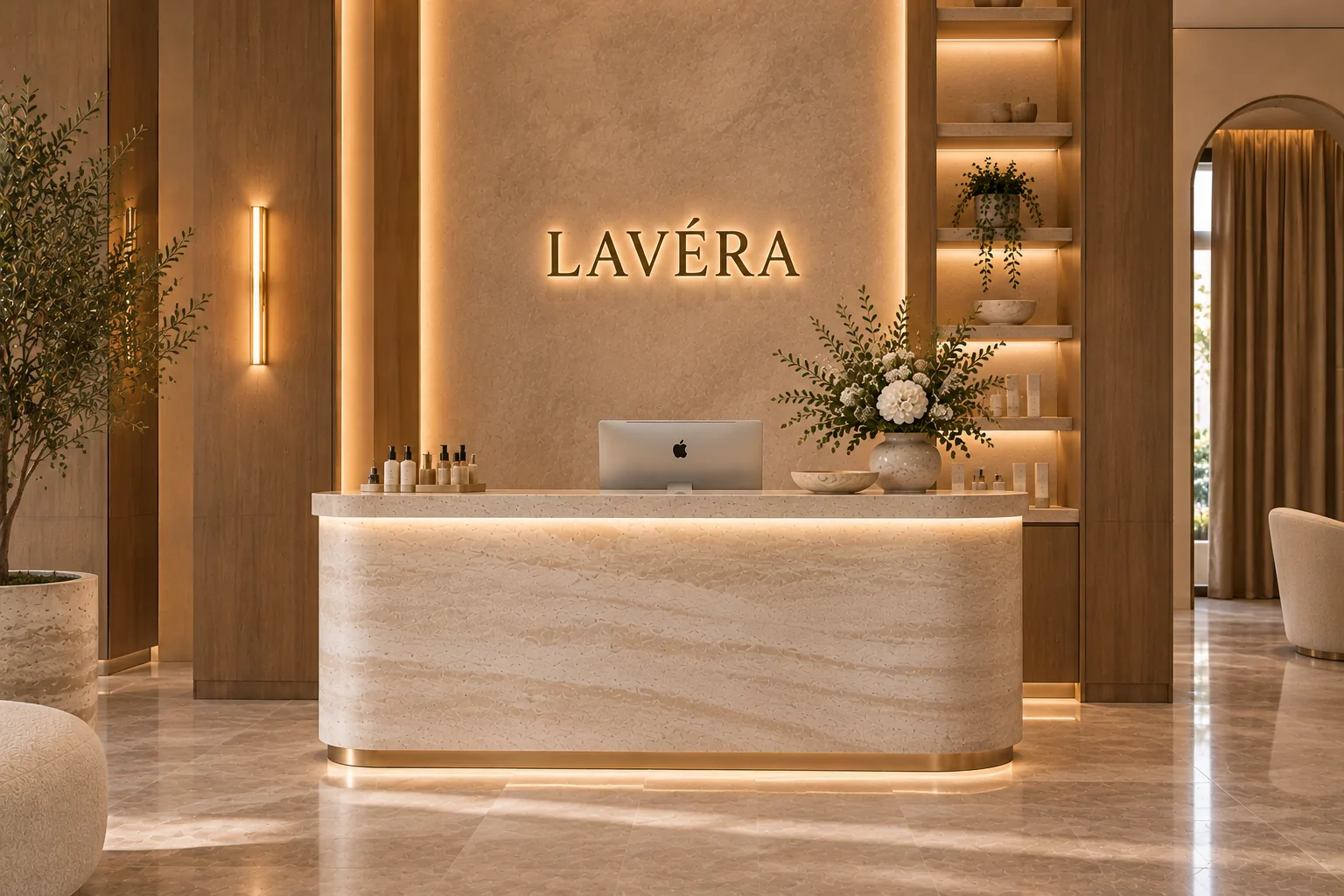 Empfang im LAVÉRA Nail Studio
