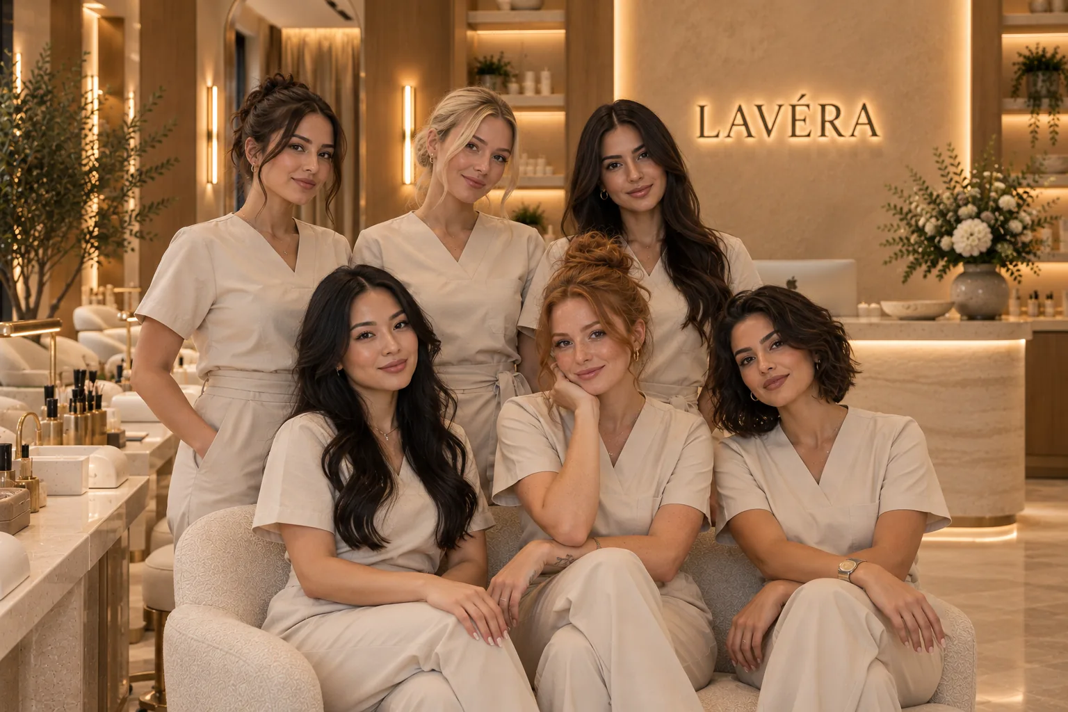 Das Team von LAVÉRA Nail Studio